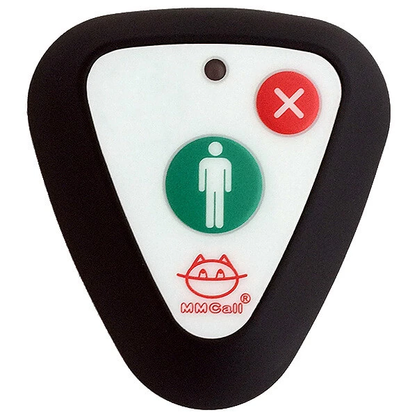 Call Button With 2 Keys Front View