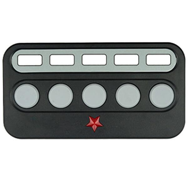 Call Button With 5 Keys Front View